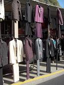 Suits for sale at the Ivrea market [jpg]