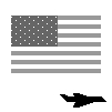 [flag and fighter plane image]